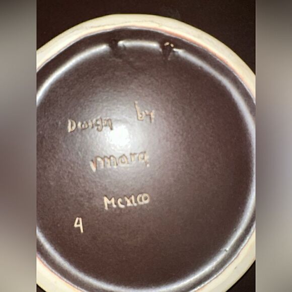 Mara Stoneware 12" Dinner Plate - Desert Scene 555A2 - Picture 5 of 6